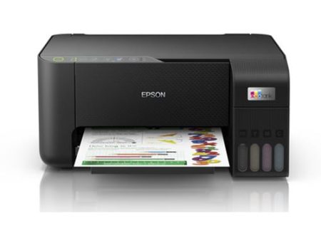 Impressora Multifunções Jato de Tinta Epson EcoTankET-2860 (104) - Preta Online Sale