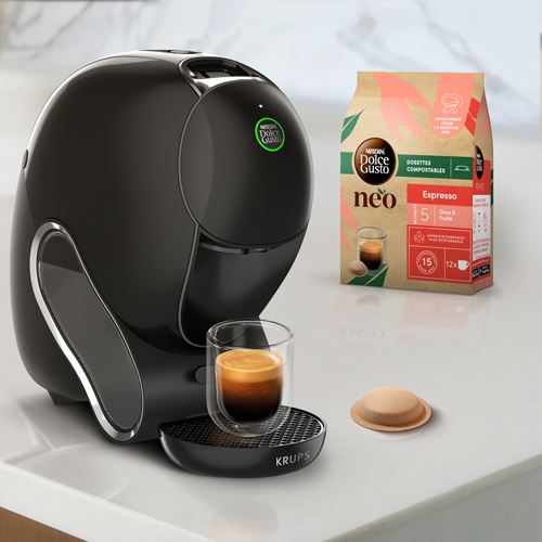 Máquina de Café em Cápsulas Krups Nescafé Dolce Gusto Neo Tecnologia SmartBrew™ KP830110 - Preta Online Sale