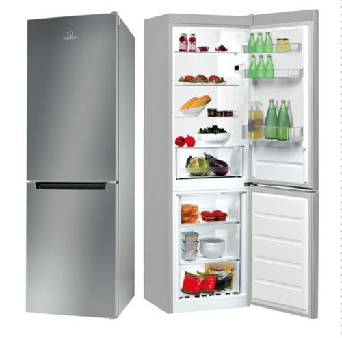 Frigorífico Combinado Indesit LI8 S2E S | 188,9x59,5x65,5 cm | 228 L | E | Prateado Online now