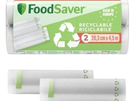 Sacos para Selador Foodsaver FSRE2002X-01  2 Rolos Recicláveis 20Cm Sale