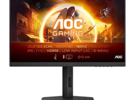 Monitor Gaming AOC 24G4X | 23,8   | 180 Hz | Full HD on Sale