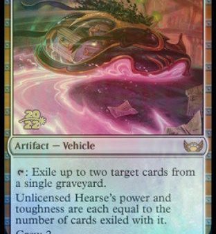 Unlicensed Hearse [Streets of New Capenna Prerelease Promos] For Discount