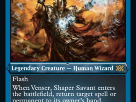 Venser, Shaper Savant (Foil Etched) [Double Masters 2022] For Discount