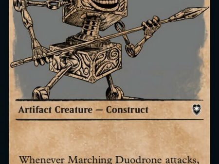 Marching Duodrone (Showcase) [Commander Legends: Battle for Baldur s Gate] Fashion