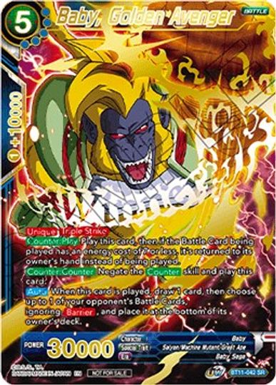 Baby, Golden Avenger (Alternate Art Set 2021 Vol.1) (BT11-042) [Tournament Promotion Cards] on Sale