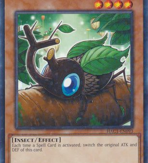 Naturia Beetle (Duel Terminal) [HAC1-EN093] Common Supply