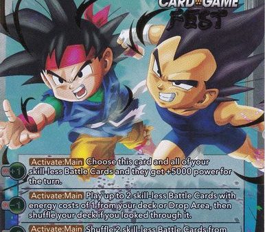 Son Goku Jr. & Vegeta Jr., Saiyan Scions (Card Game Fest 2022) (EX13-30) [Tournament Promotion Cards] Online now