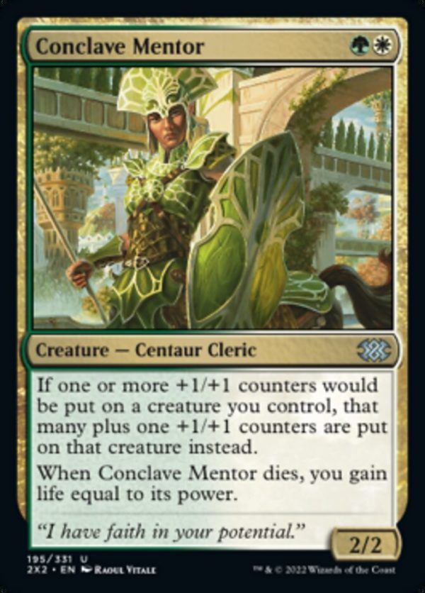 Conclave Mentor [Double Masters 2022] Online Hot Sale