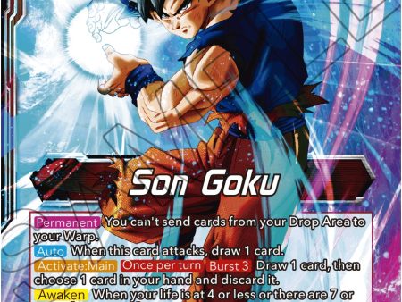 Son Goku    Son Goku, Supreme Warrior (BT16-001) [Realm of the Gods Prerelease Promos] Discount