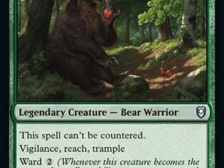 Wilson, Refined Grizzly [Commander Legends: Battle for Baldur s Gate] Cheap