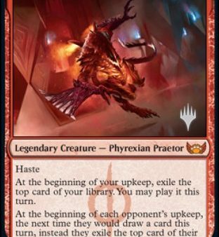 Urabrask, Heretic Praetor (Promo Pack) [Streets of New Capenna Promos] For Sale