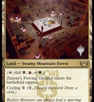 Ziatora s Proving Ground (Promo Pack) [Streets of New Capenna Promos] Online Sale