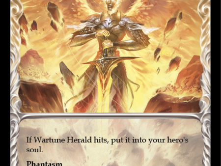 Wartune Herald (Red Extended Art) [FAB035] (Promo)  Rainbow Foil Online