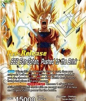 Son Gohan    SS2 Son Gohan, Pushed to the Brink (BT13-031) [Supreme Rivalry Prerelease Promos] For Discount