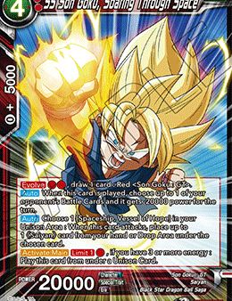 SS Son Goku, Soaring Through Space (BT17-006) [Ultimate Squad] Fashion