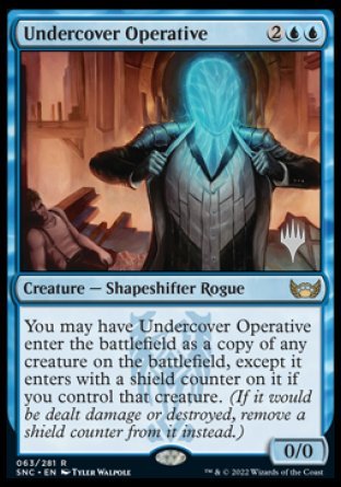 Undercover Operative (Promo Pack) [Streets of New Capenna Promos] Online