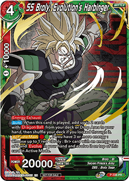 SS Broly, Evolution s Harbinger (P-336) [Tournament Promotion Cards] Discount