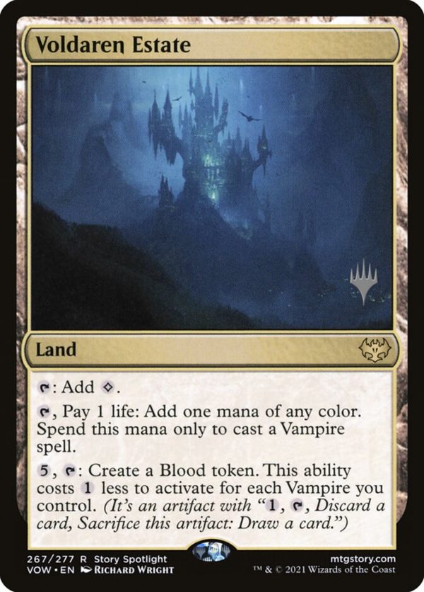 Voldaren Estate (Promo Pack) [Innistrad: Crimson Vow Promos] Hot on Sale