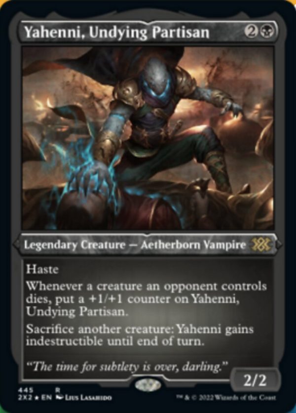 Yahenni, Undying Partisan (Foil Etched) [Double Masters 2022] Online now