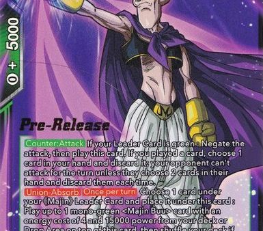 Majin Buu, Unadulterated Malice (BT14-082) [Cross Spirits Prerelease Promos] Online Hot Sale