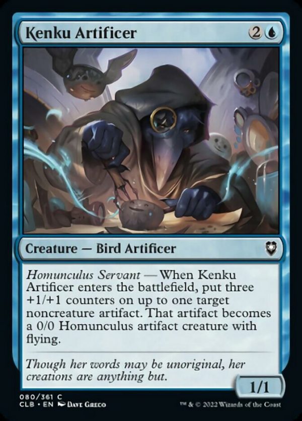 Kenku Artificer [Commander Legends: Battle for Baldur s Gate] Supply