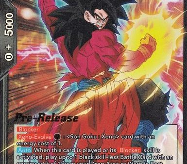 SS4 Son Goku, Prepping for Fusion (BT14-125) [Cross Spirits Prerelease Promos] Hot on Sale