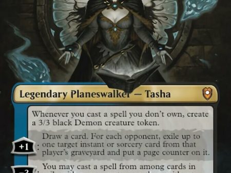 Tasha, the Witch Queen (Borderless) [Commander Legends: Battle for Baldur s Gate] Sale