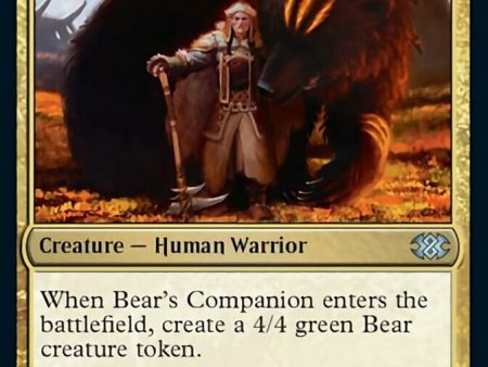 Bear s Companion [Double Masters 2022] Hot on Sale