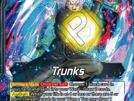 Trunks    SSG Trunks, Crimson Warrior (BT16-097) [Realm of the Gods Prerelease Promos] Discount