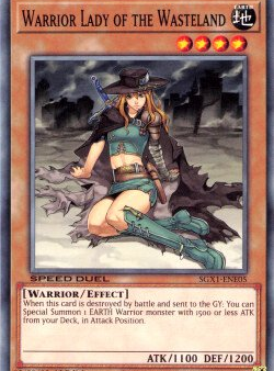 Warrior Lady of the Wasteland [SGX1-ENE05] Common Cheap