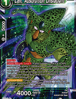 Cell, Absorption Onslaught (EX20-07) [Ultimate Deck 2022] Discount