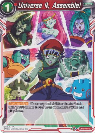 Universe 4, Assemble! (Reprint) (DB2-031) [Battle Evolution Booster] Hot on Sale