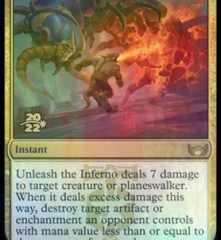 Unleash the Inferno [Streets of New Capenna Prerelease Promos] For Discount