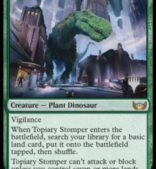 Topiary Stomper (Promo Pack) [Streets of New Capenna Promos] Sale