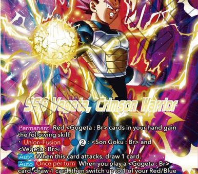 Vegeta    SSG Vegeta, Crimson Warrior (Gold Stamped) (P-360) [Promotion Cards] Sale