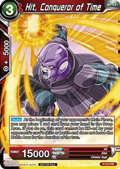 Hit, Conqueror of Time (P-013) [Promotion Cards] Online Hot Sale