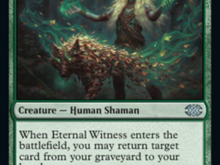 Eternal Witness [Double Masters 2022] Supply