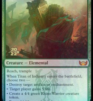 Titan of Industry [Streets of New Capenna Prerelease Promos] on Sale