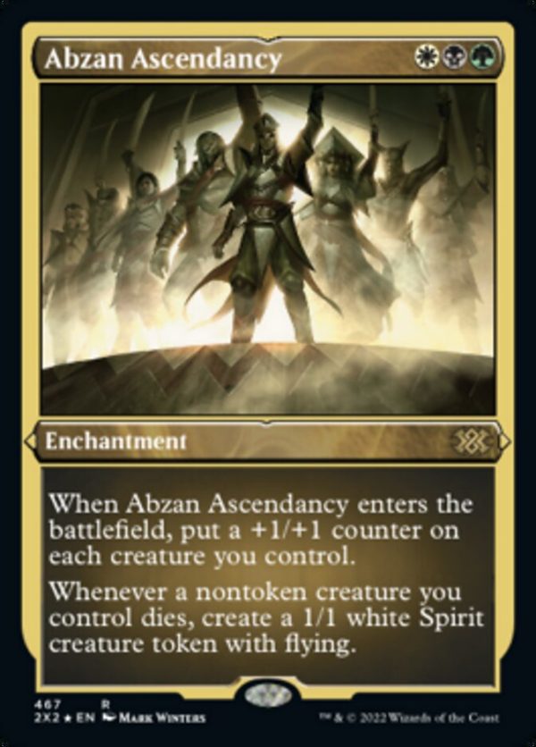 Abzan Ascendancy (Foil Etched) [Double Masters 2022] Hot on Sale