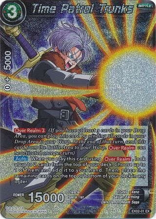 Time Patrol Trunks (Foil) (EX02-01) [Dark Demon s Villains] Sale