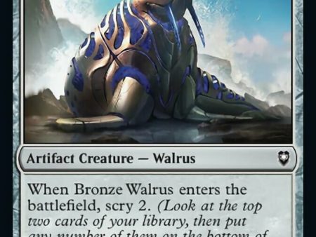 Bronze Walrus [Commander Legends: Battle for Baldur s Gate] Online