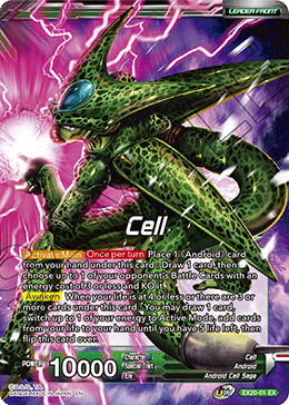 Cell    Cell, Return of the Ultimate Lifeform (EX20-01) [Ultimate Deck 2022] Online Hot Sale