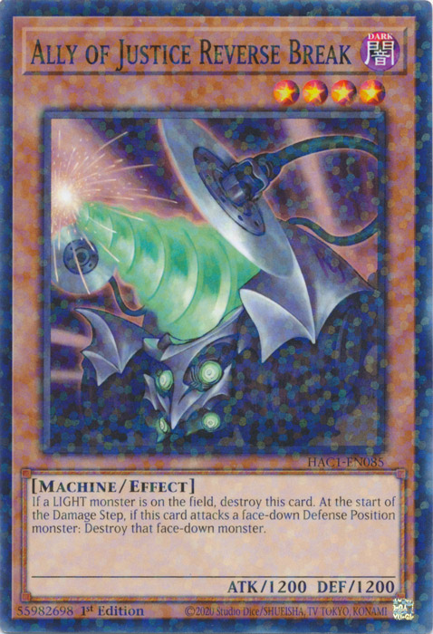 Ally of Justice Reverse Break (Duel Terminal) [HAC1-EN085] Common Online Hot Sale