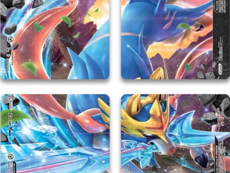 Zacian V-Union (Set of 4) [Sword & Shield: Black Star Promos] Online