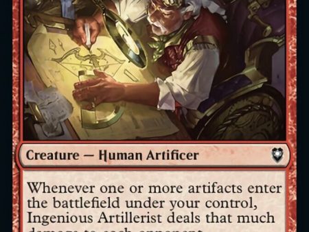 Ingenious Artillerist [Commander Legends: Battle for Baldur s Gate] Supply