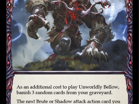 Unworldly Bellow (Red) [LEV015] (Monarch Levia Blitz Deck) Hot on Sale