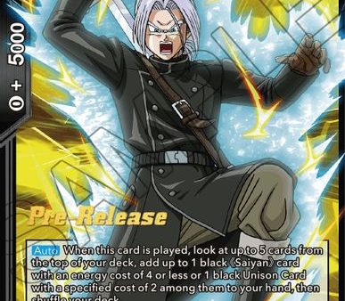 Trunks, Duty of the Time Patrol (BT16-109) [Realm of the Gods Prerelease Promos] Discount