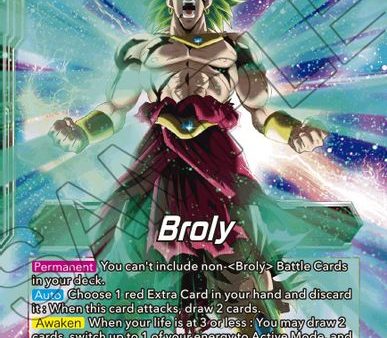 Broly    SS Broly, Demon s Second Coming (BT15-002) [Saiyan Showdown Prerelease Promos] Online Sale