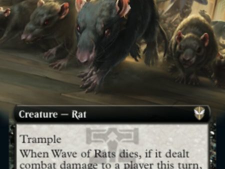 Wave of Rats (Extended Art) [Streets of New Capenna Commander] Fashion