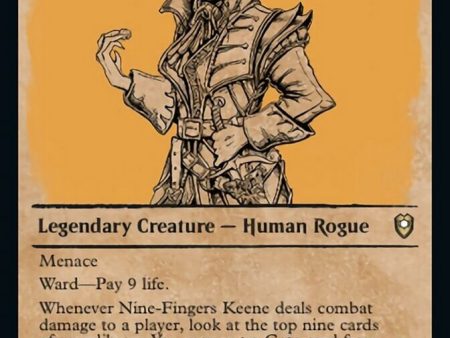 Nine-Fingers Keene (Showcase) [Commander Legends: Battle for Baldur s Gate] Online now